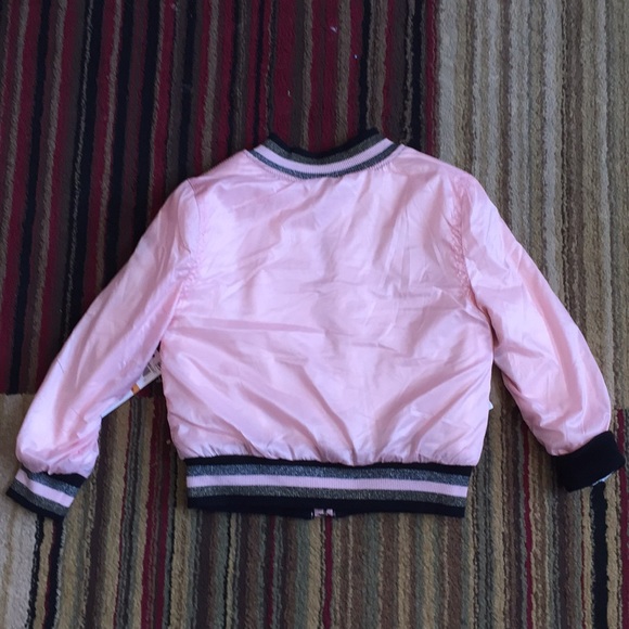 Epic Threads Reverse Pink Girls Jacket Size 3T/3 - Picture 4 of 5